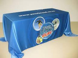 They must be cared for according to the manufacturers instructions and, like all standard cloth will require replacement over time. Fabric Table Cloths And Table Runners Fabric Printing Products Services Cmd Print Solutions