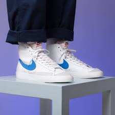 Titolo Sneaker Boutique On Instagram The Nike Blazer Mid 77 Vintage In Pacific Blue Drops Saturda Nike Blazers Mid Nike Blazer Nike Blazer Mid 77 Vintage