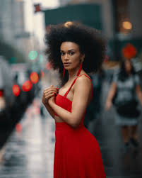 After graduating top of her class. Pearl Thusi Had A Major Marilyn Monroe Moment In New York City Bn Style