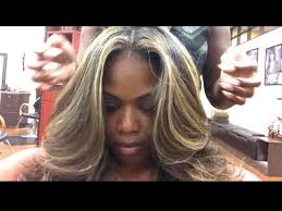 Honey blonde highlights on black hair are like a breath of fresh air. Dark Natural Hair To Light Full Highlight And Lowlight Youtube