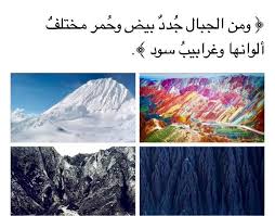 Desertrose ومن الجبال جدد بيض وحمر مختلف ألوانها وغرابيب سود Photo Quotes Amazing Nature Tapestry