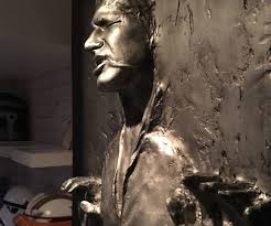 Check out the life size han solo in carbonite from carlos's collection:) join the star wars 1138 crew as we discuss all things star wars! Life Size Han Solo Trapped In Carbonite
