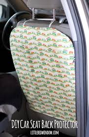 Diy Car Seat Protector Little Red Window Baby Sewing Projects Car Seats Cars Organization