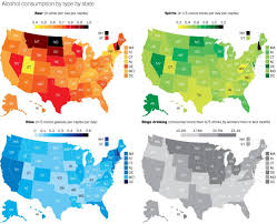 Where The Biggest Beer Wine And Liquor Drinkers Live In The U S Wine And Spirits Wine And Liquor Beer Education
