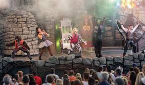 We managed to get great seats. Universal Extends Run Of Beetlejuice S Graveyard Revue