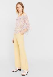 Mango Floru Blouse Pink Women Wholesale Dealer Mango Jeans