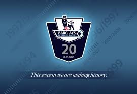 Premier league map and team logos. Premier League Plans Anniversary Campaign Marketing Week