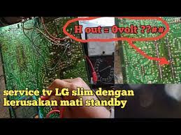 Ohh iya saya pernah service tv lg kerusakan hampir sama, tv nyala sebentar mati lagi, hanya saja tv lg tidak stanby. Cara Memperbaiki Tv Lg Slim Mati Standby Youtube