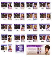 Dark And Lovely Colors In 2019 Hair Dye Color Chart Hair