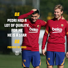 Dejong is clearly never going to be able to hit mlb pitching, at least consistently. Fc Barcelona On Twitter That S Correct