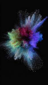 Explosion Colourful Wallpaper Iphone Iphone Wallpaper Smoke Background Hd Wallpaper