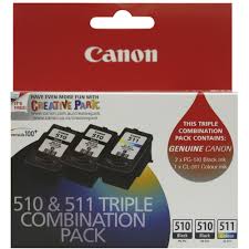 Why is this one so obscure? Canon 510 And 511 Triple Combination Ink Pack Officeworks