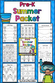 While blog hoppin' awhile back i came across an absolutely simple homework packet created by erin at eberhart's explorers and katie at little warriors. This Preschool Summer Review Packet Is Perfect For Your Pre K Or Tk Students Send This Packet H Summer Packet Kindergarten Summer Worksheets Summer Worksheets