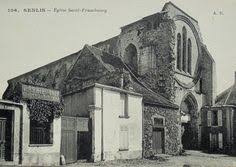 French Unused Vintage Postcard Saint Frambourg Chapel Etsy In 2020 Vintage Postcard Senlis French Postcard