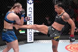 UFC Fight Night 212 free fight: Viviane Araujo gets knocked ...