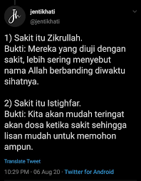 Ibu bapa wajarlah pantau cara pengambilan setiap hari. Jentik Hati 6 Perkara Sebagai Kifarah Penghapus Dosa Facebook