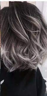 65 Trendy Hair Silver Highlights Curls Hair Styles Grey Hair Color Gray Hair Highlights