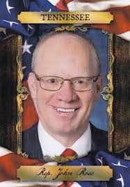 2024 Fascinating Cards 118th Congress Foil SSP #457 John Rose-TENNESSEE