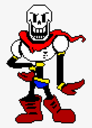 Get inspired by our community of talented artists. Undertale Papyrus Undertale Papyrus Colored Sprite Png Image Transparent Png Free Download On Seekpng