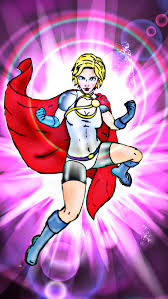 Fan Art] I made a Power Girl wallpaper for my phone, what you think? :  rDCcomics