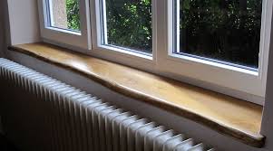 Fensterbänke für innen auf maß geschnitten und geliefert. Eiche Holz Fensterbanke Mit Naturkante Baumkante Live Edge Miro Wohndesign