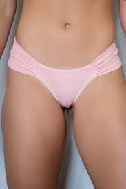 CALCINHA EM MICROFIBRA DUPLA DO LADO.