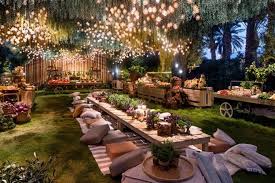 Thinking about hosting a backyard wedding? Garden Parties In The Cotswold Hire Enchanted Forest Decorations Outdoor Party Decorations Garden Party Wedding