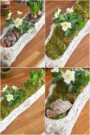 Diy Deko Schale Fur Den Fruhling Mit Christrose Hyazinthe Und Moos Kreativ Selbermachen Basteln Mit Naturmater Christrose Blumenarrangements Gartentor Metall