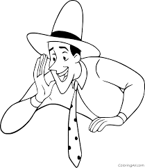 Ted rechlin is an author and illustrator. Ted Shackleford Shouting Coloring Page Coloringall