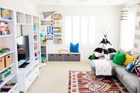 Colorful Boho Playroom Project Nursery Living Room Playroom Colorful Playroom Playroom Design