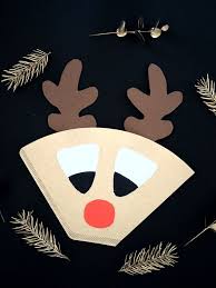Kaffeefilter Ren Filter Aus Filterbeutel Filter Filterbeutel Kaffeefilter Basteln Weihnachten Kinderbasteln Weihnachten Weihnachtszeit Basteln