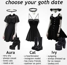 Which Goth Date Are You Punk Outfits Edgy Outfits Clothes