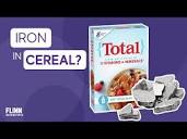 Iron in Cereal [Elements, Mixtures, and Compounds] | Flinn ...