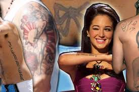 So you want to get a nice portrait tattoo to memorialize a loved one? Worst Celebrity Tattoos Cheryl Cole Tulisa Jessica Alba Amanda Seyfried And Other Stars Who Should Thought Before They Inked Mirror Online