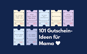 Gutscheine Für Mama 101 Ideen Für Die Perfekte überraschung