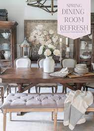 Easy Spring Dining Room Refresh Sanctuary Home Decor Dining Room Inspiration Dining Dining Room Decor