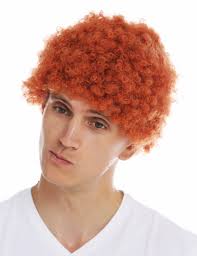 Does this thing really work? Mmam 9m K9808 Wig Woman Man Carnival Short Thick Afro Frizzy Curls Red