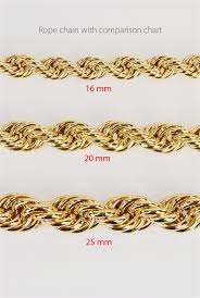 Gold Rope Chain Hollow Chr H G