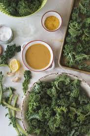 Cheesy Oven Roasted Kale Chips Vegan Foolproof Living Recipe Roasted Kale Chips Vegetarian Snacks Recipes Fresh Eats