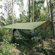 The mosquito net is made from 20 d polyester with 1000 mesh per square inch and has a side opening zipper to get in and out of. Combo 15ft Regen Fliegen Zelt Tarp Doppel Hangematte Moskitonetz Leichtes Camping Ebay