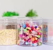 Amazon.com: Rocutus 12oz Clear Plastic Storage Jars ...