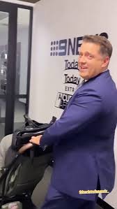 Karl stefanovic is an australian television presenter. Today S Karl Stefanovic Tricks Nine Colleagues By Pushing A Pram Into The Studio Broread Com
