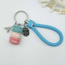 Maybe you would like to learn more about one of these? Eiffel Tower Macaron Rope Key Chain Keychain Stari Lane Jewelry