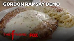 Serve it with linguine or thin spaghetti, a big green salad and breadsticks for the best classic italian restaurant favorite in the comfort of your own home. Gordon Ramsay Demonstrates How To Make The Perfect Chicken Parmesan Season 1 Ep 3 The F Word Youtube