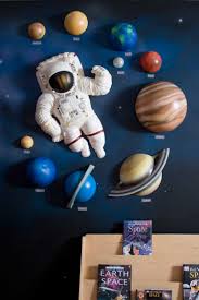 3d Solar Wall Art For A Space Theme Bedroom Space Themed Room Space Themed Bedroom Boys Space Bedroom