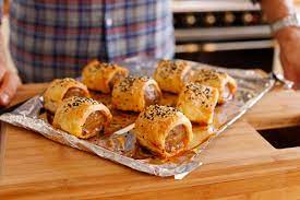 How To Make Sausage Rolls With Curtis Stone Coles Cooking Stone Cooking Recipes Coles Recipe