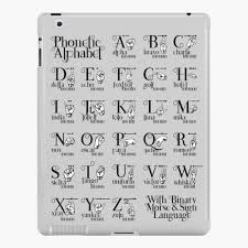(10 pts) given the alphabet 0101 containing all columns of 0s and is of height two. Phonetisches Alphabet Mit Binarer Morse Und Gebardensprache Ipad Hulle Skin Von Bourini Redbubble
