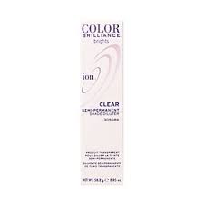 Ion Brights Semi Permanent Clear Shade Diluter By Color Brilliance Color Additives And Fillers Ion Color Brilliance Ion Color Brilliance Brights Semi Permanent