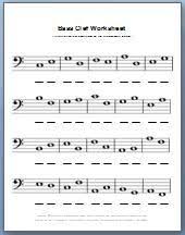 Bass Clef Worksheets You Can Print For Free To Help Master The Note Names Check Out This Cool Site For L Music Theory Worksheets Music Theory Music Worksheets