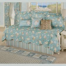 Then choose from quality daybeds that have good spring system and are durable. Seabreeze Reversible Aqua Coastal Seashell Daybed Set Bedding